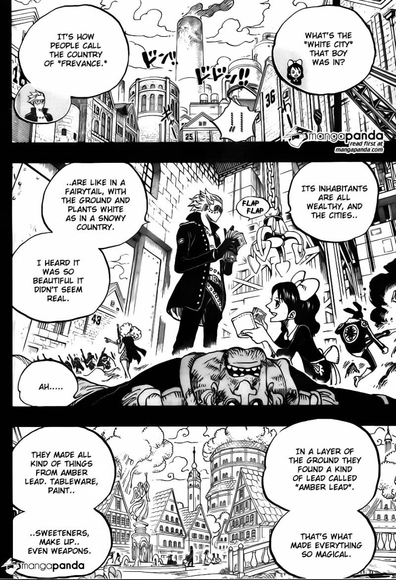 One Piece, Chapter 762 - The white city image 05
