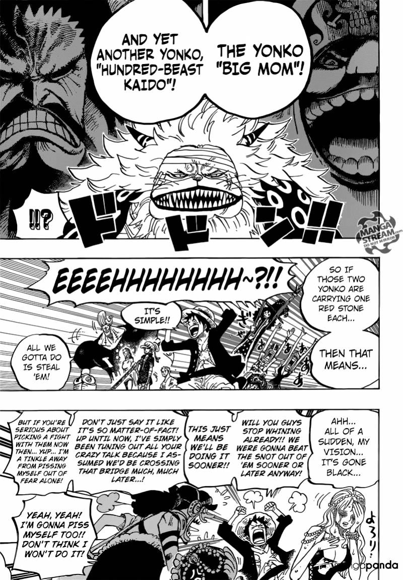 One Piece, Chapter 818 - Within The Whale image 09