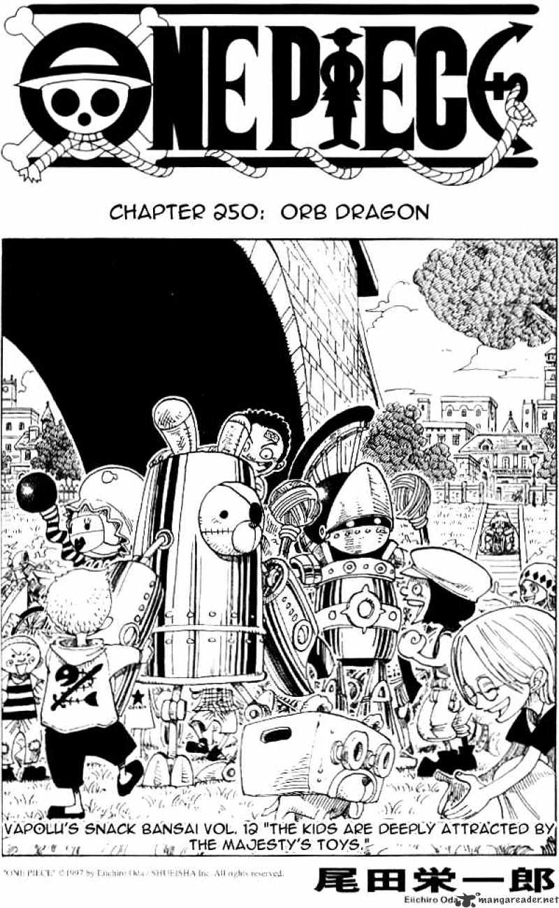 One Piece, Chapter 250 - Orb Dragon image 01