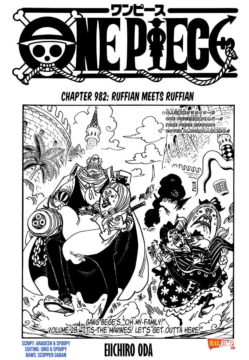 One Piece, Chapter 982 - Vol.69 Ch.982 image 01