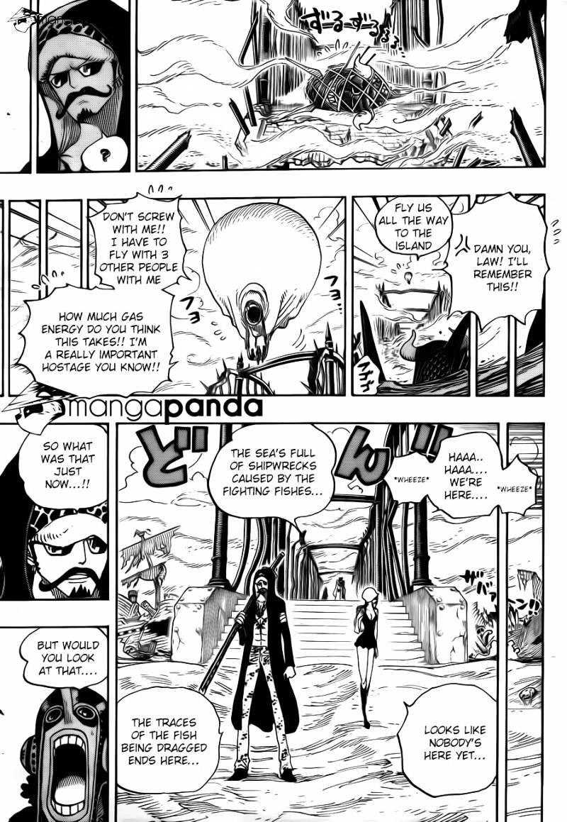 One Piece, Chapter 710 - Towards Green Bit image 11