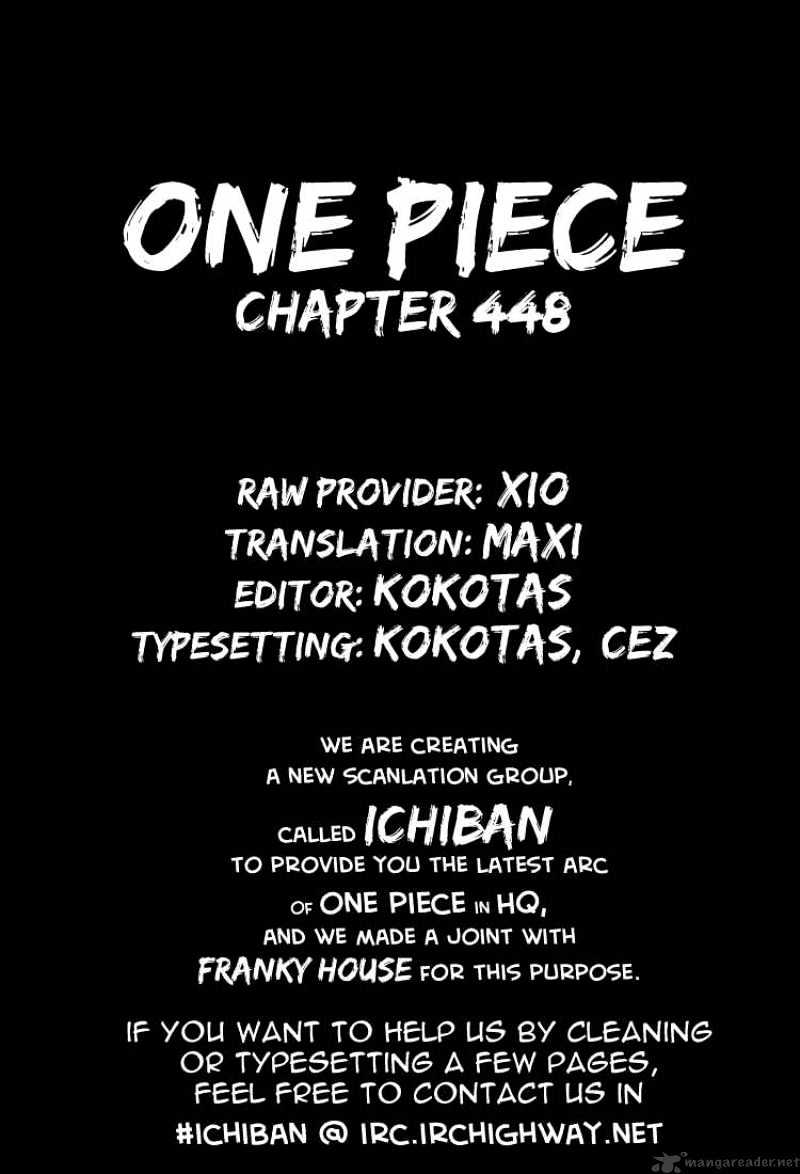 One Piece, Chapter 448 - Moria image 19