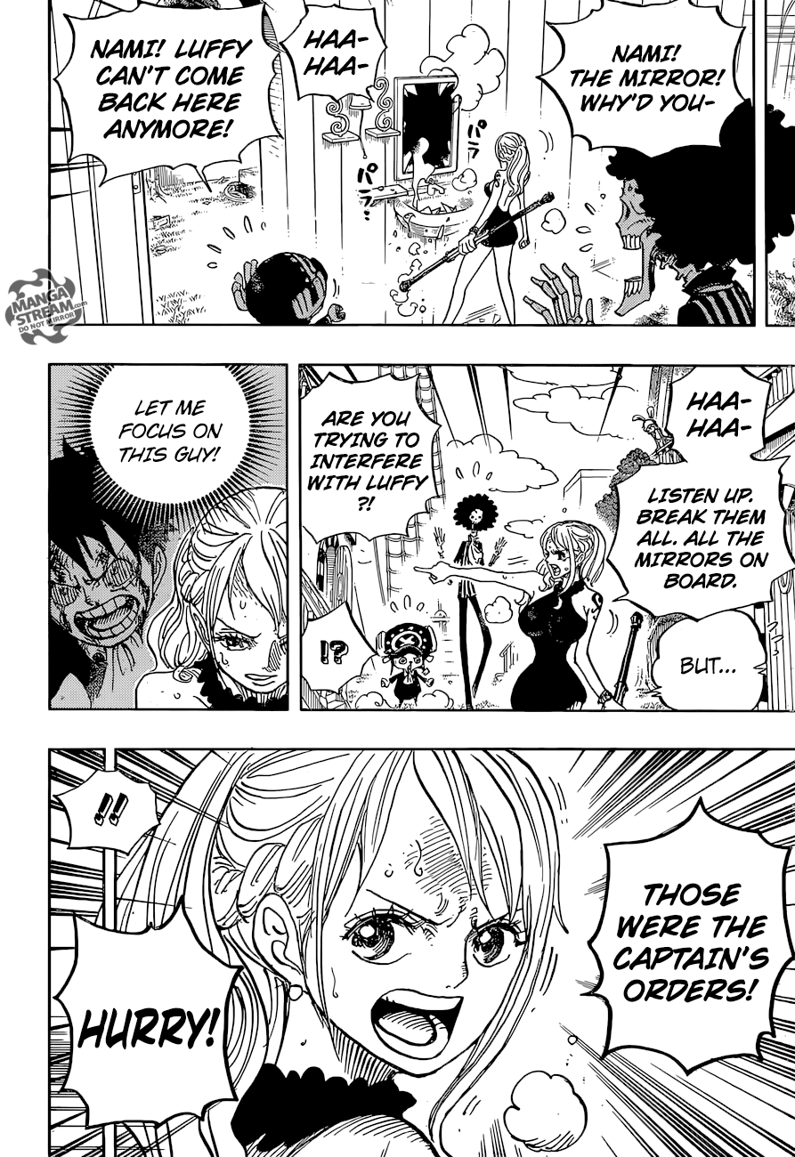 One Piece, Chapter 881 - A Wave Room image 13