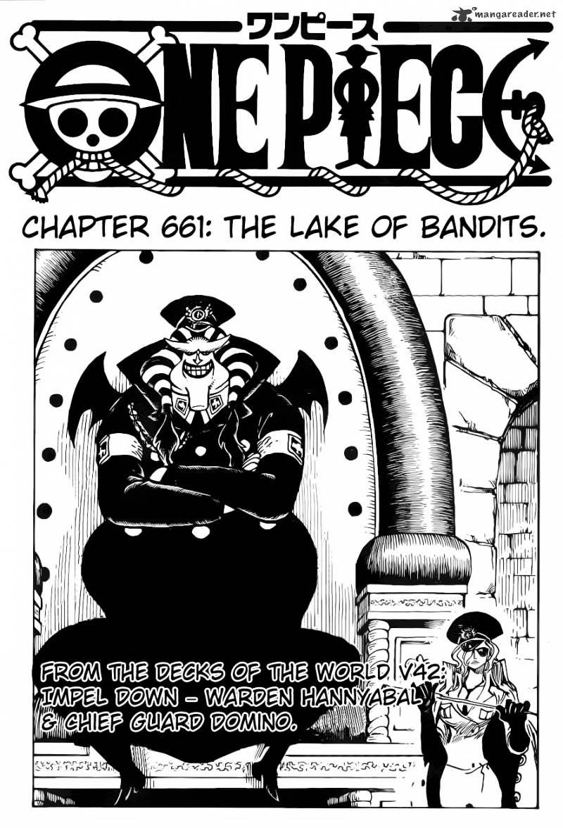 One Piece, Chapter 661 - The Lake of Bandits image 01