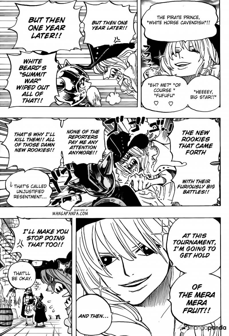 One Piece, Chapter 704 - The statue of Kyros and Lucy image 15