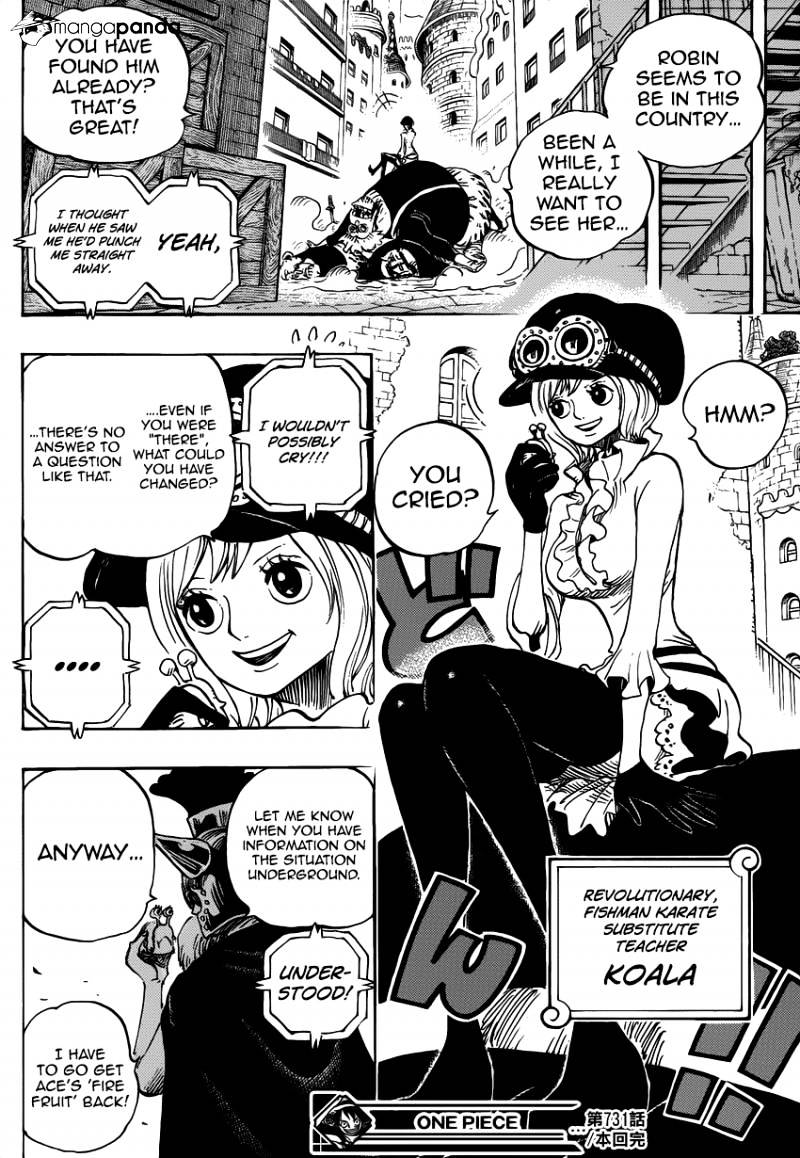 One Piece, Chapter 731 - Dressrosa Operation SOP image 18