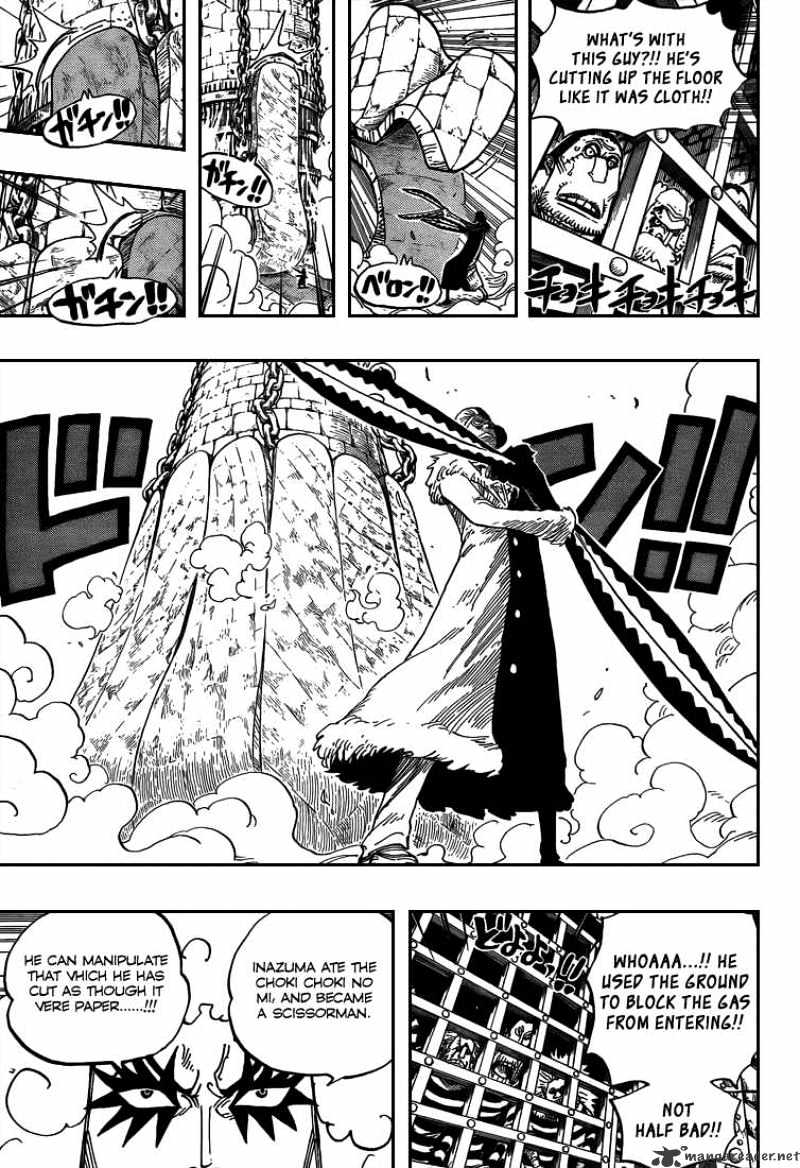 One Piece, Chapter 540 - Lv6 Infinte Hell image 10