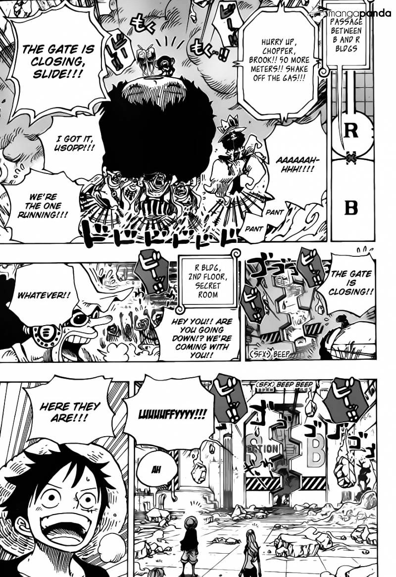 One Piece, Chapter 693 - Please Die image 15
