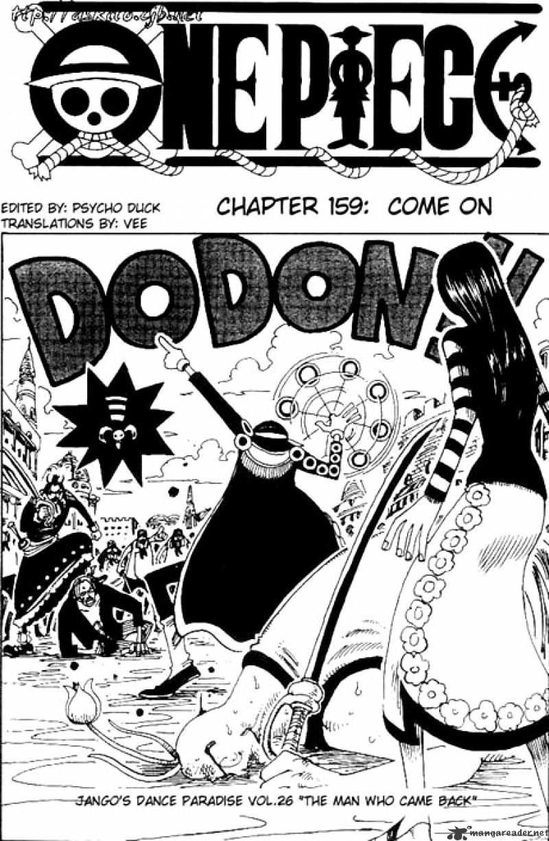 One Piece, Chapter 159 - Come On image 01