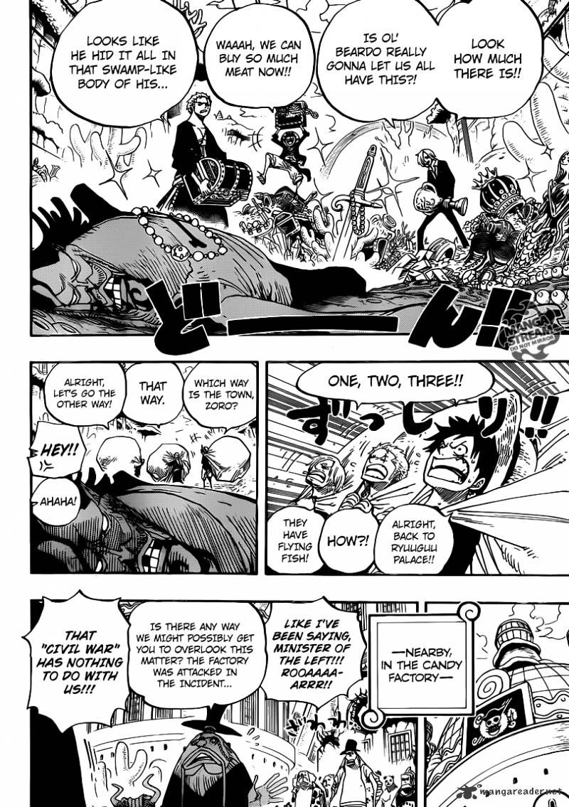 One Piece, Chapter 651 - The Voice from the New World image 03