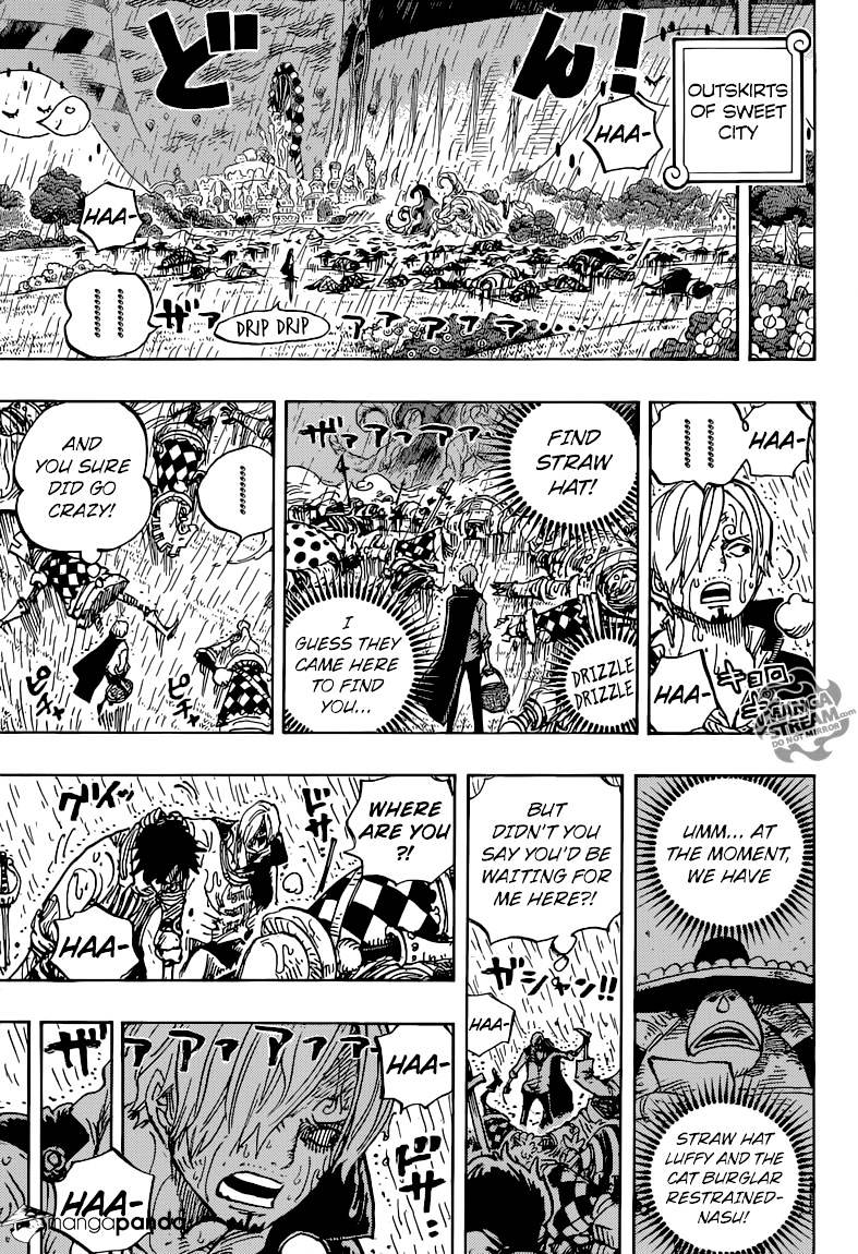 One Piece, Chapter 855 - GRRRROOOWWLL!! image 12