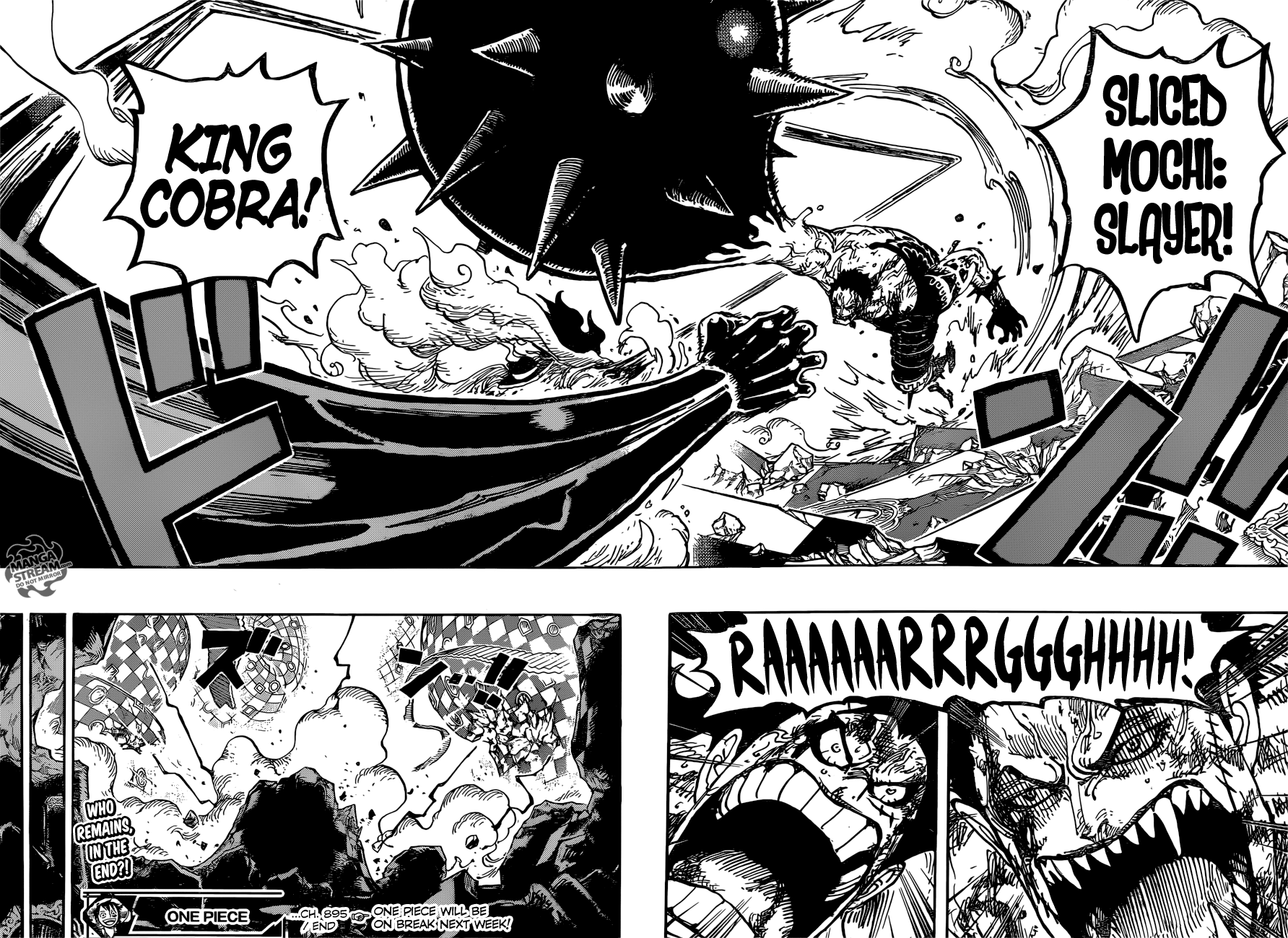 One Piece, Chapter 895 - Luffy the Pirate vs. Commander Dogtooth image 16