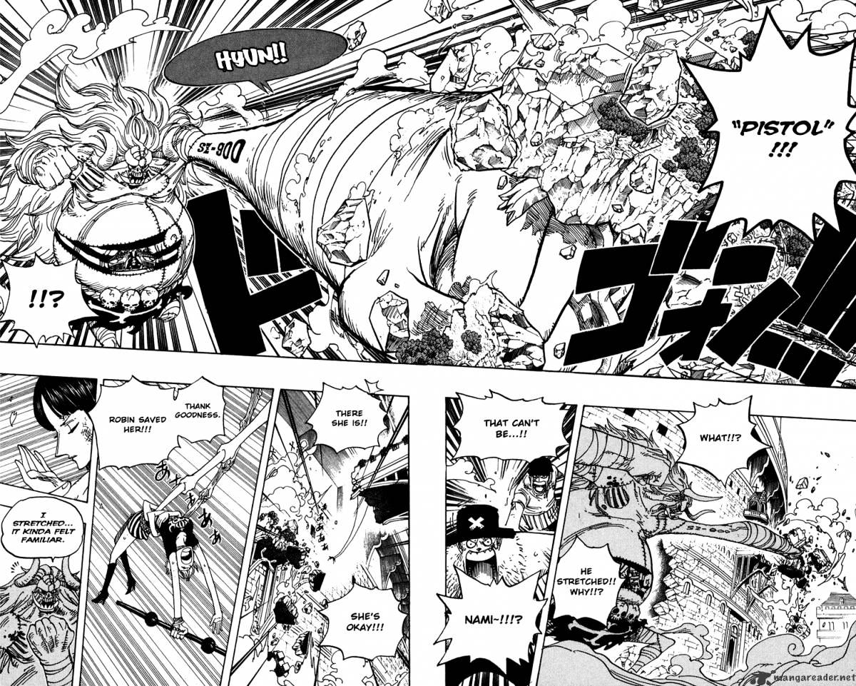 One Piece, Chapter 475 - The Forest Pirates image 16