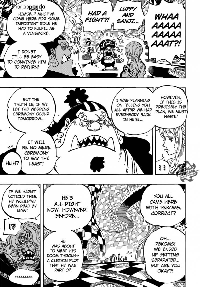 One Piece, Chapter 856 - Liar! image 03