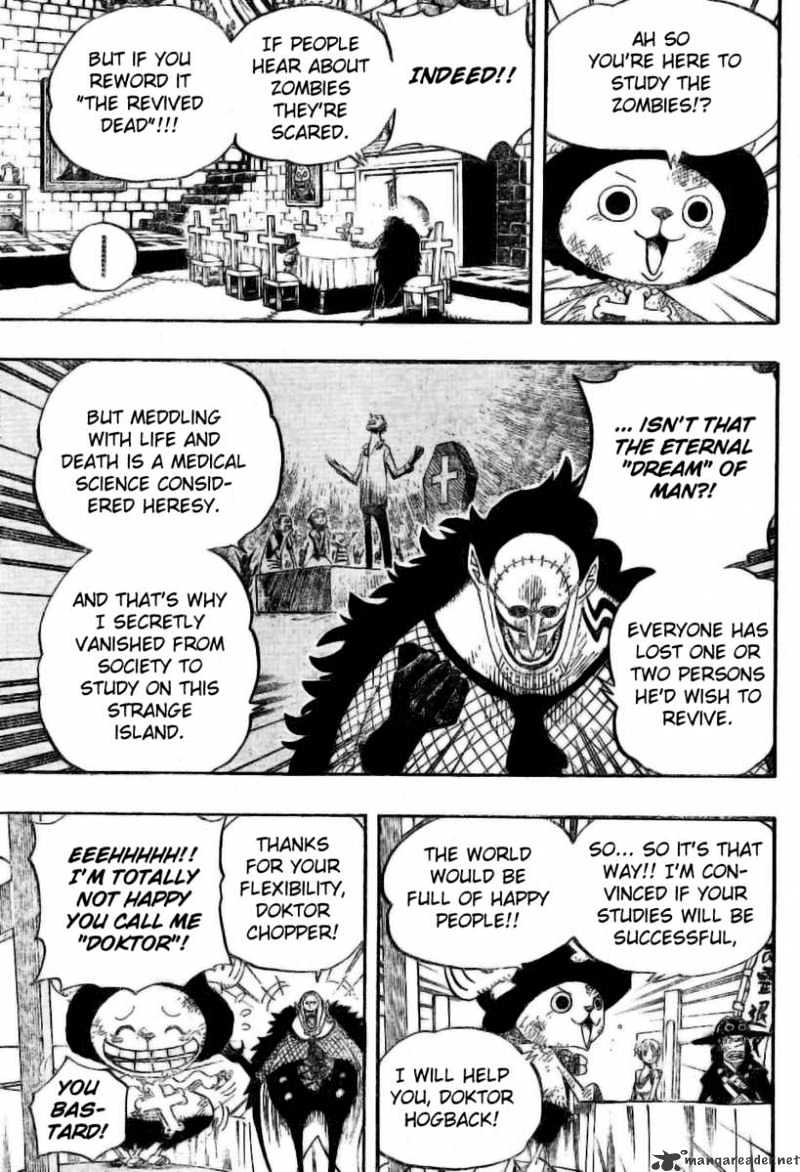 One Piece, Chapter 446 - Doktor Hogback image 08