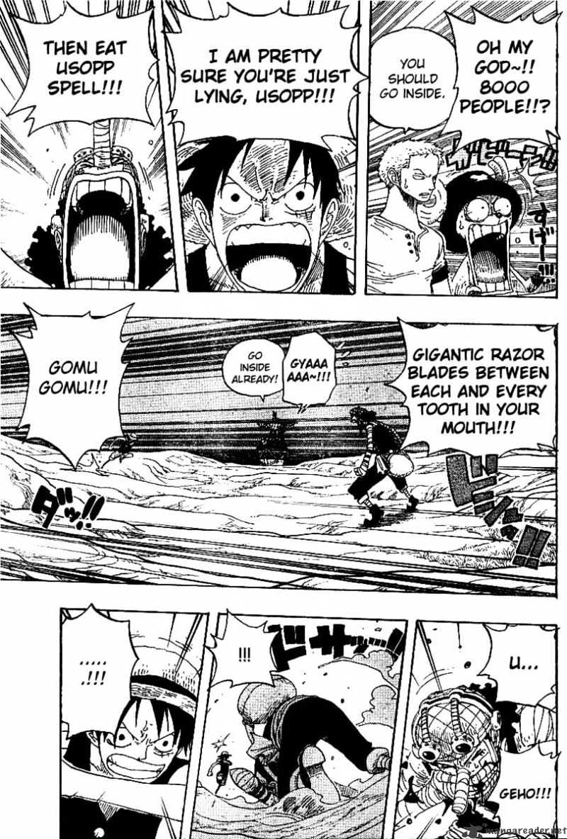 One Piece, Chapter 332 - Luffy Vs Usopp image 10