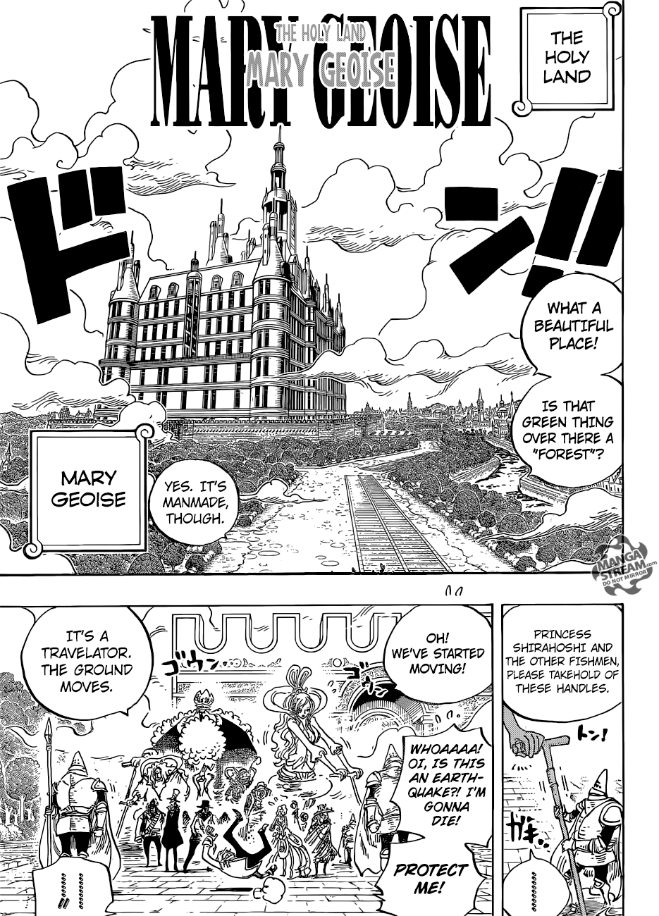 One Piece, Chapter 906 - The Holy Land Mary Geoise image 04