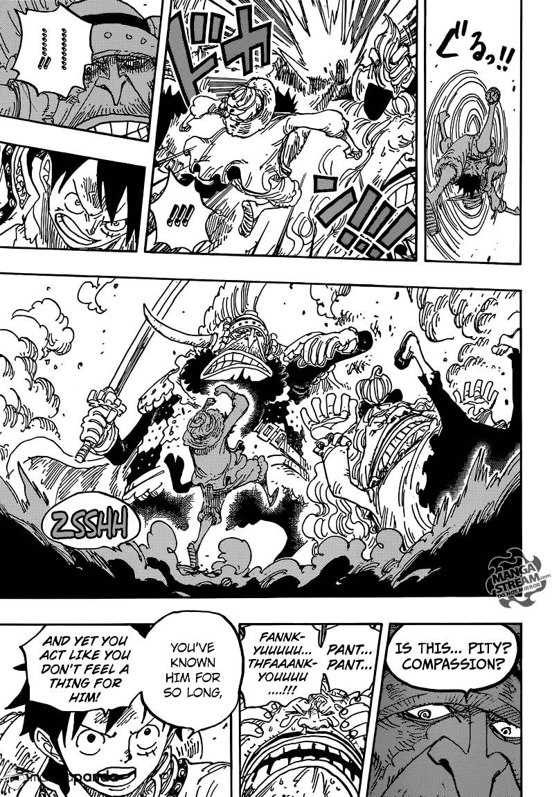 One Piece, Chapter 836 - The Vivre Card Lola Gave image 11
