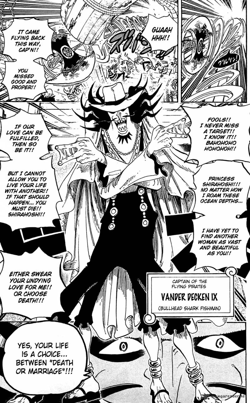One Piece, Chapter 613 - The Mermaid Princess in Koukaku Tower image 03