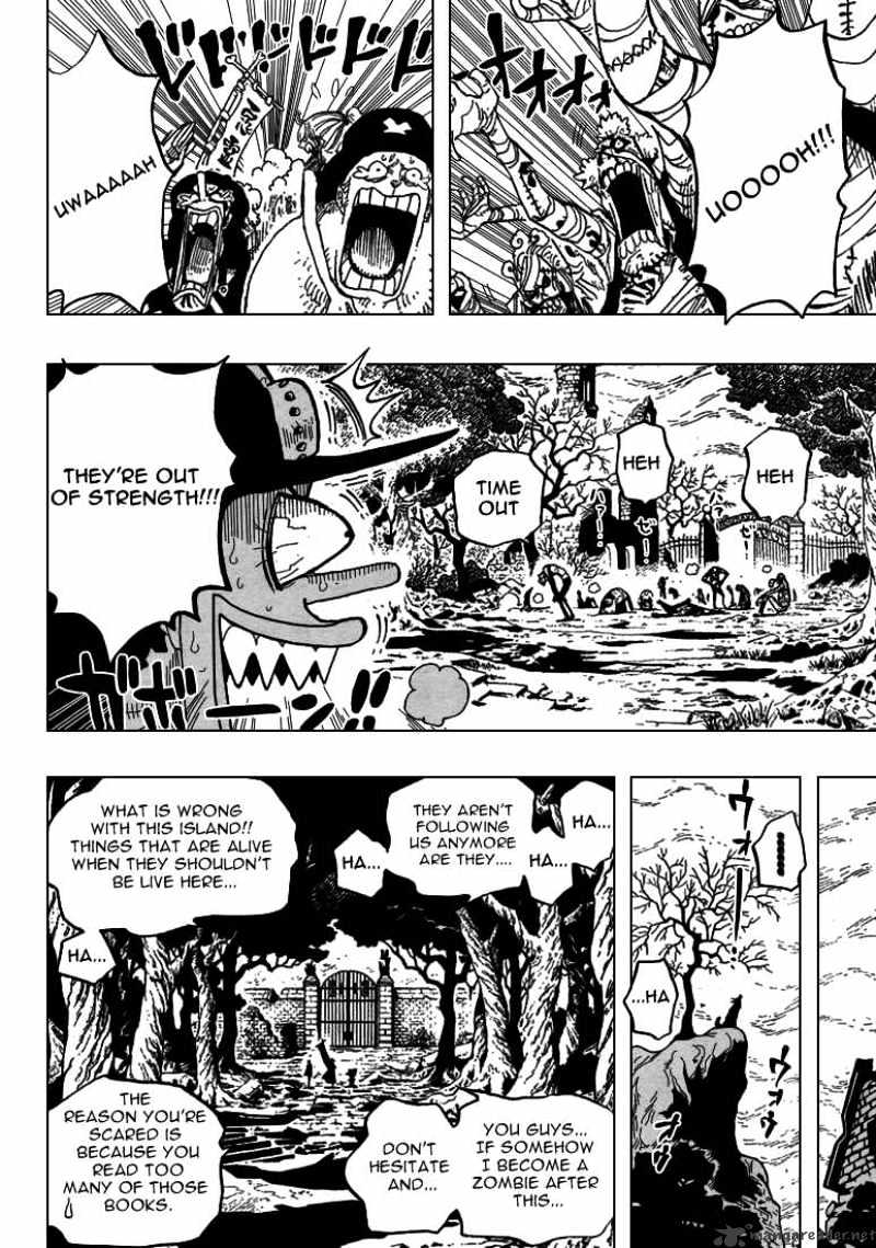 One Piece, Chapter 445 - The Zombie image 17