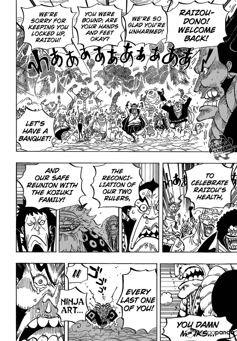 One Piece, Chapter 820 - Dog and Cat Have a History image 16