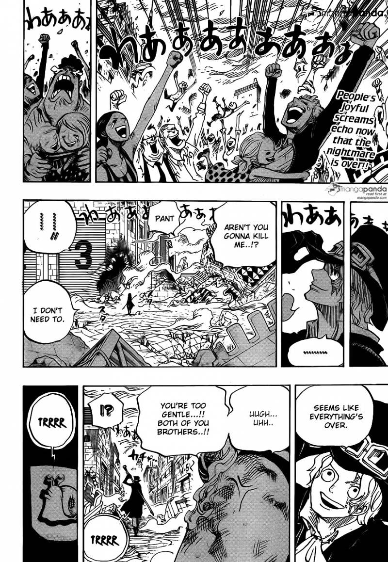 One Piece, Chapter 792 - Kneeling down image 02