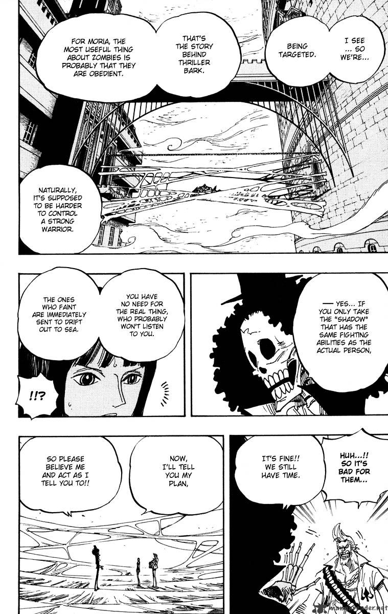 One Piece, Chapter 455 - King Of The Depths The Shichibukai Gecko Moria image 10