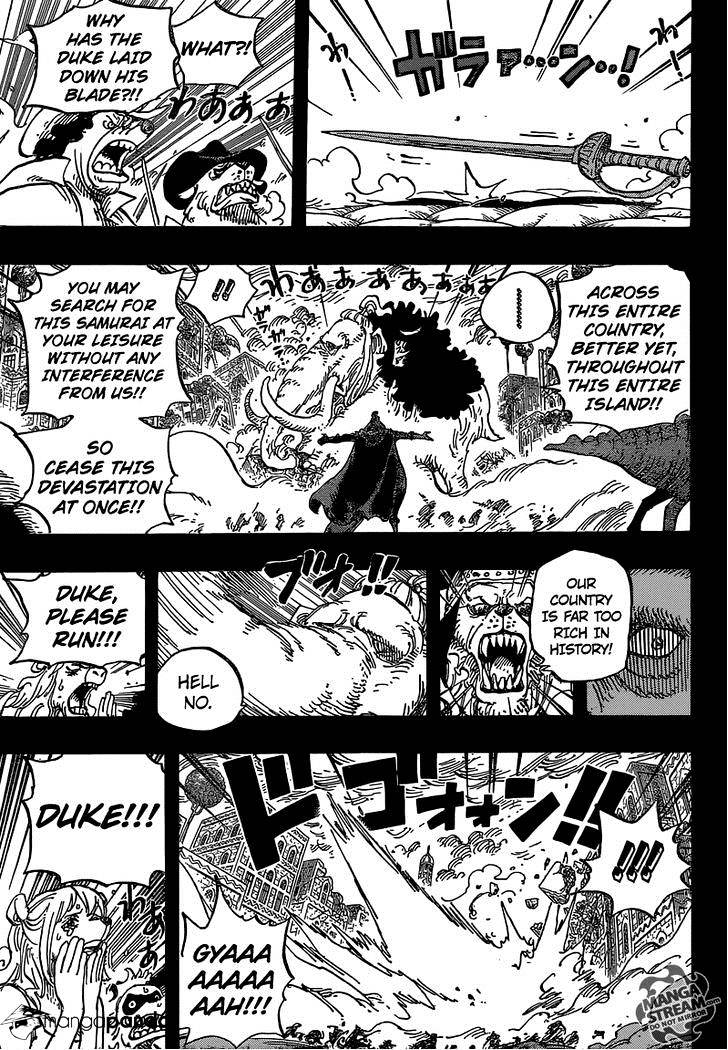 One Piece, Chapter 809 - Master Nekomamushi image 12