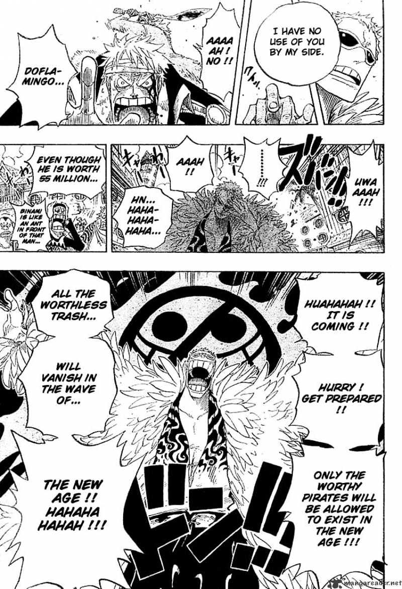 One Piece, Chapter 303 - The Pirates With Tones Of Gold image 09
