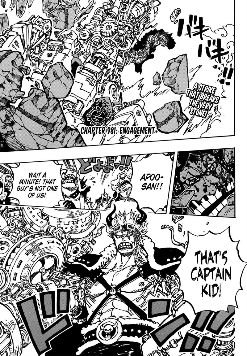 One Piece, Chapter 981 image 03