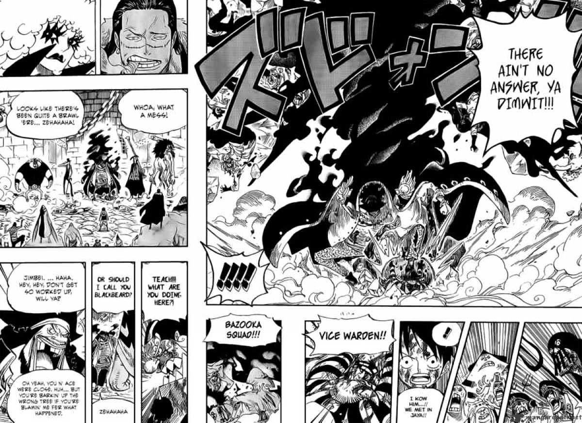 One Piece, Chapter 543 - Strawhat and Blackbeard image 13