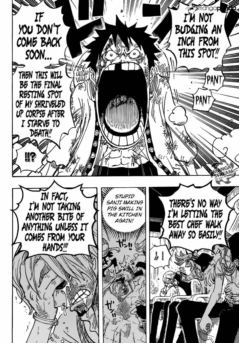 One Piece, Chapter 844 - Luffy vs. Sanji image 18