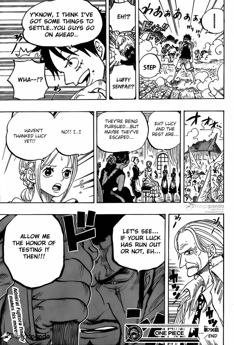 One Piece, Chapter 796 - The Soldier