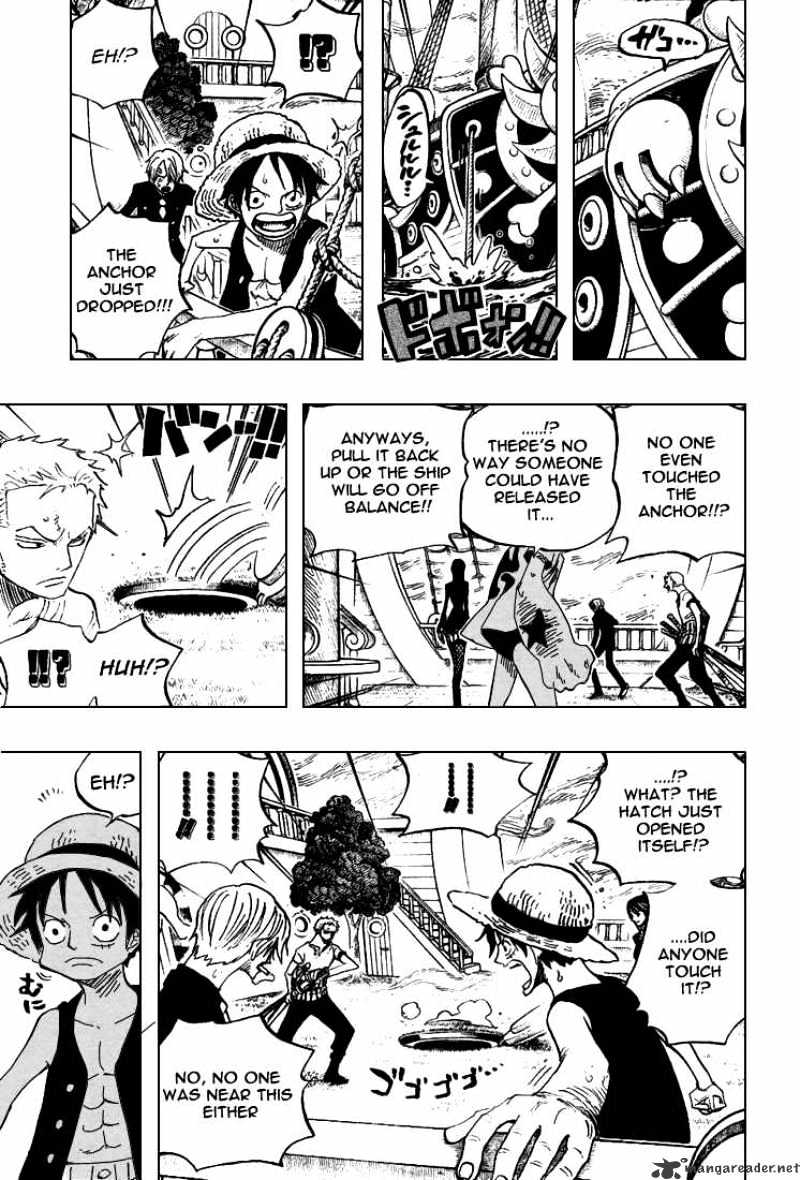 One Piece, Chapter 444 - Adventure At The Ghost Island image 10