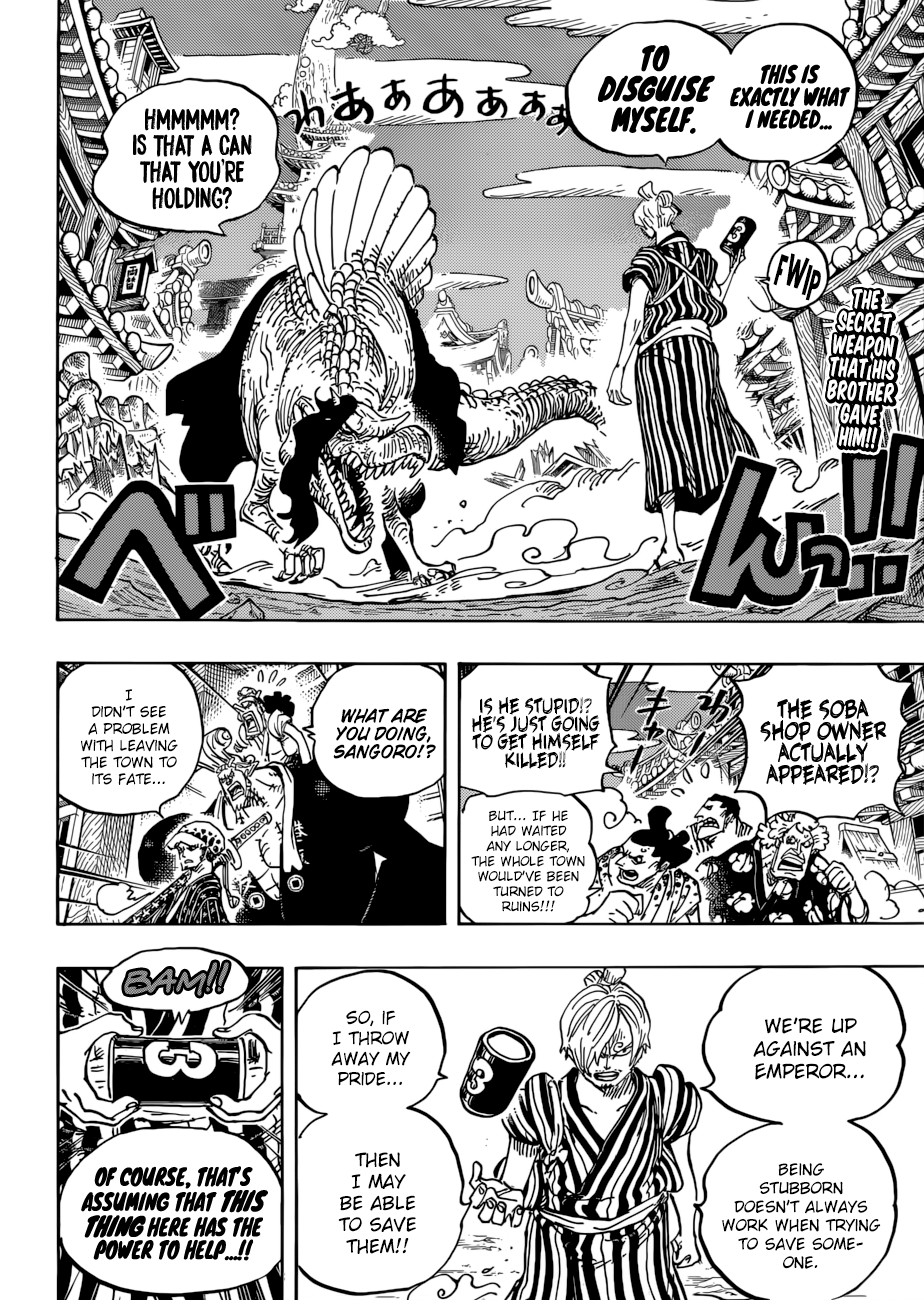 One Piece, Chapter 931 - O-Soba Mask image 03