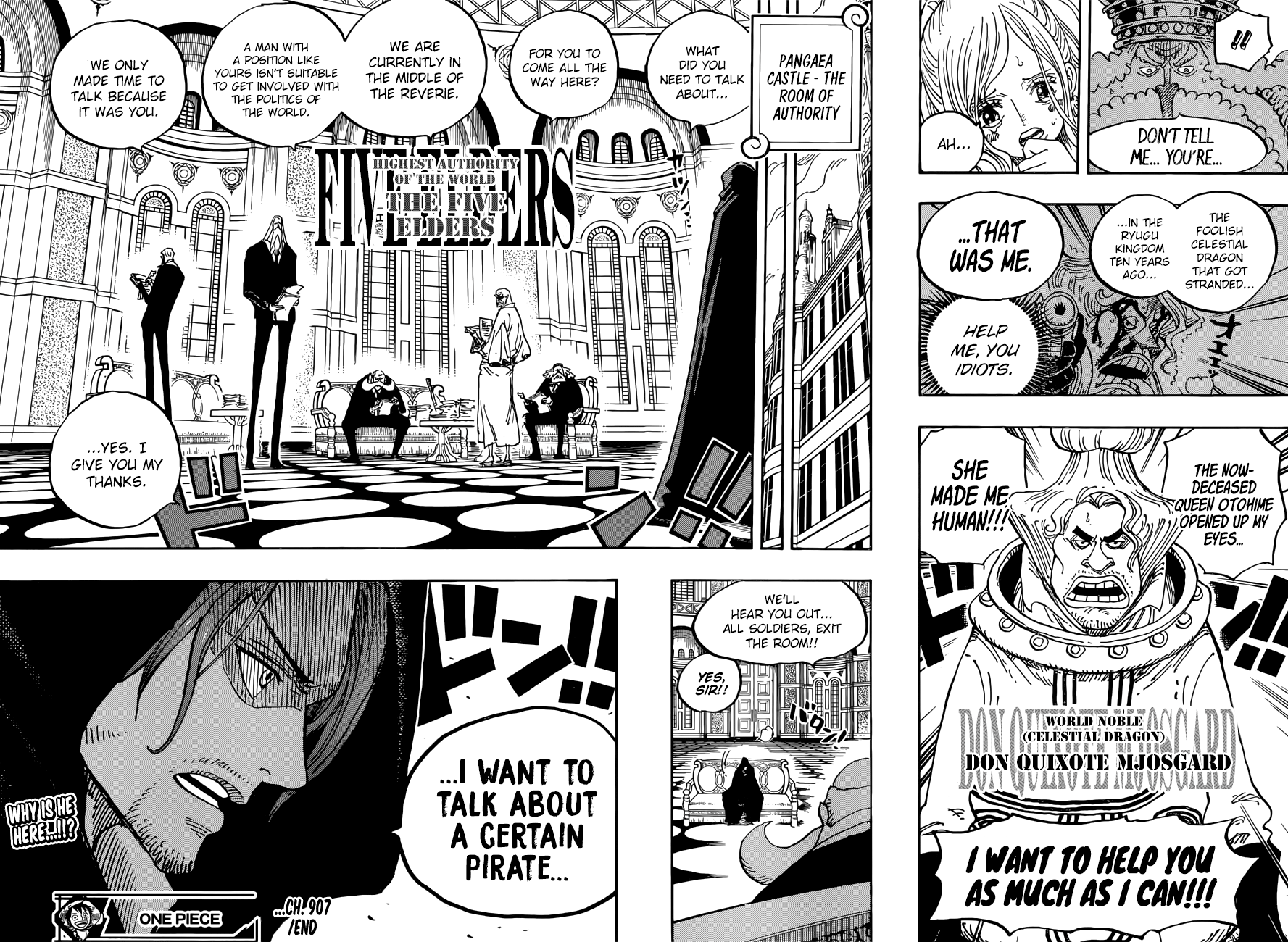 One Piece, Chapter 907 - The Empty Throne image 16