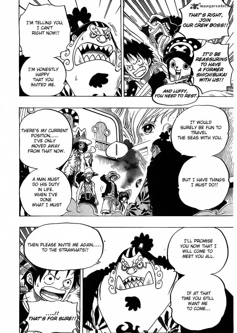 One Piece, Chapter 649 - Dancing of breams and plaices image 06