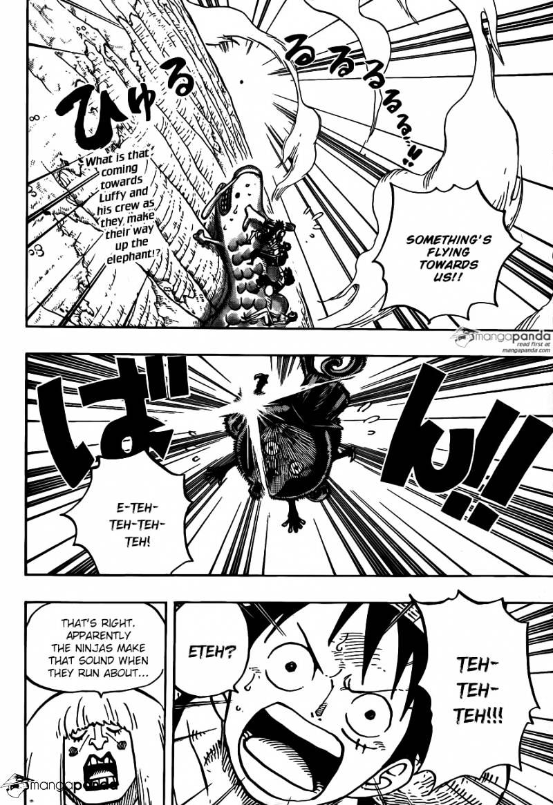One Piece, Chapter 804 - An Adventure on the Back of an Elephant image 02