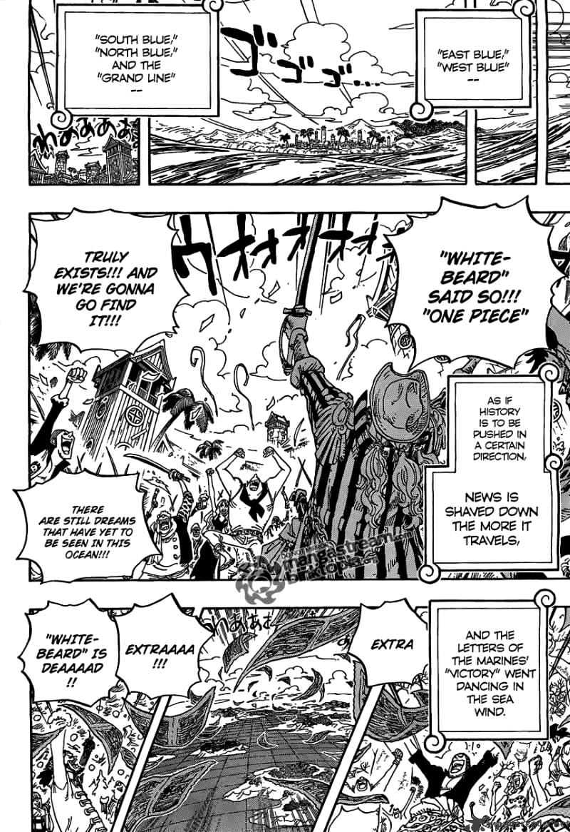 One Piece, Chapter 581 - The Creeping Future image 06