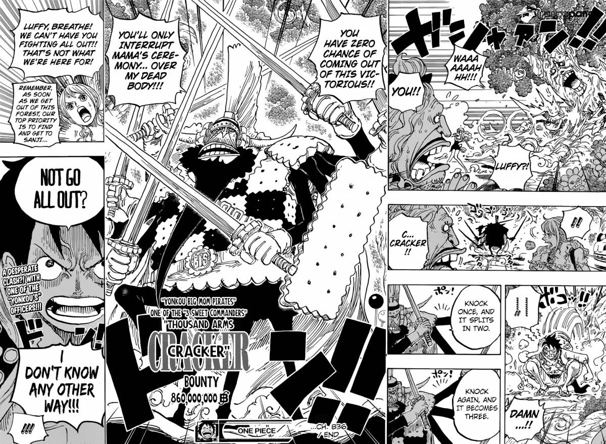 One Piece, Chapter 836 - The Vivre Card Lola Gave image 14