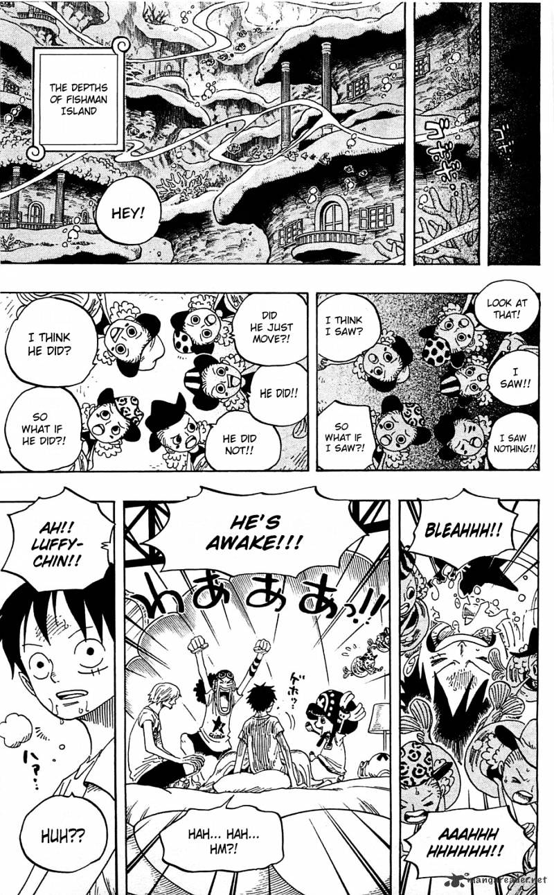 One Piece, Chapter 608 - Paradise Under the Sea image 09