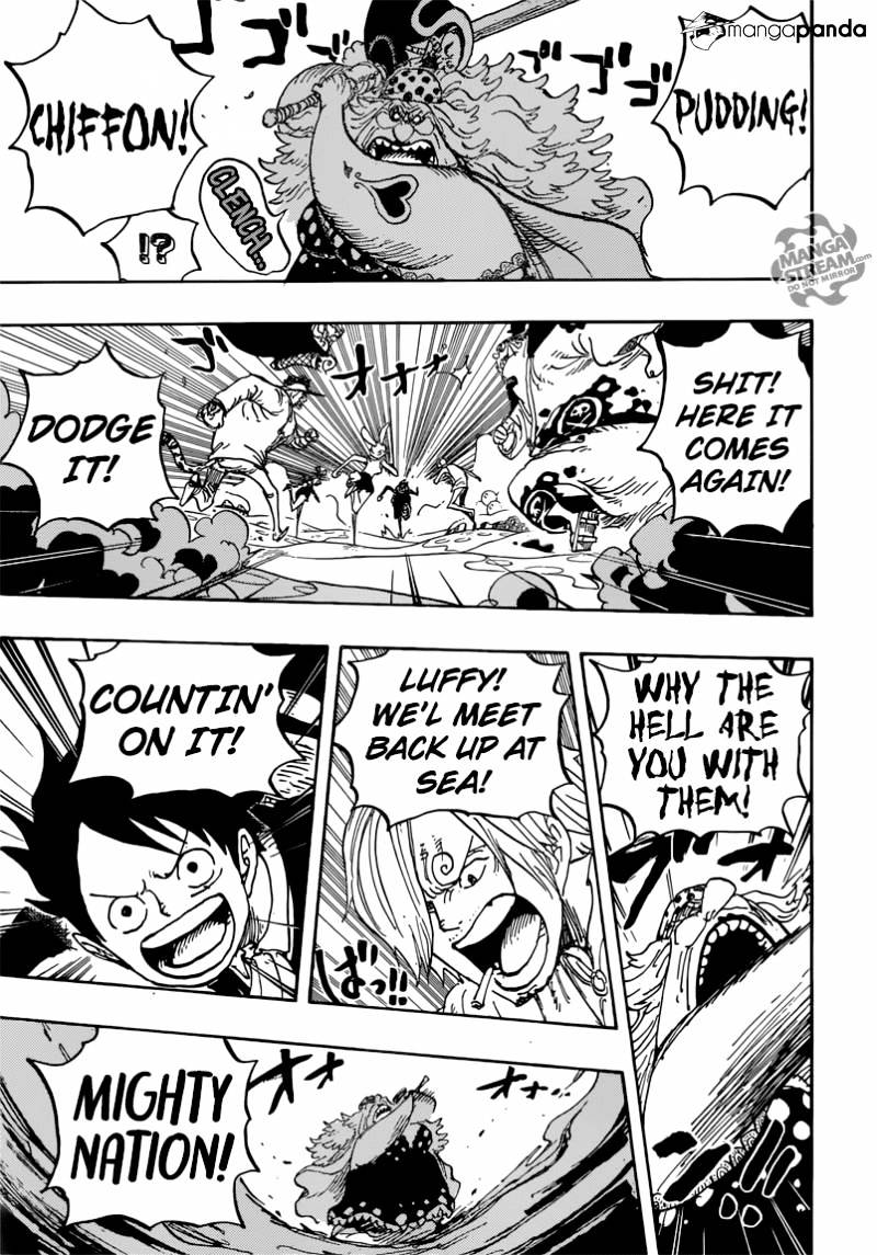 One Piece, Chapter 876 - Pudding Coincidentally Appears! image 12