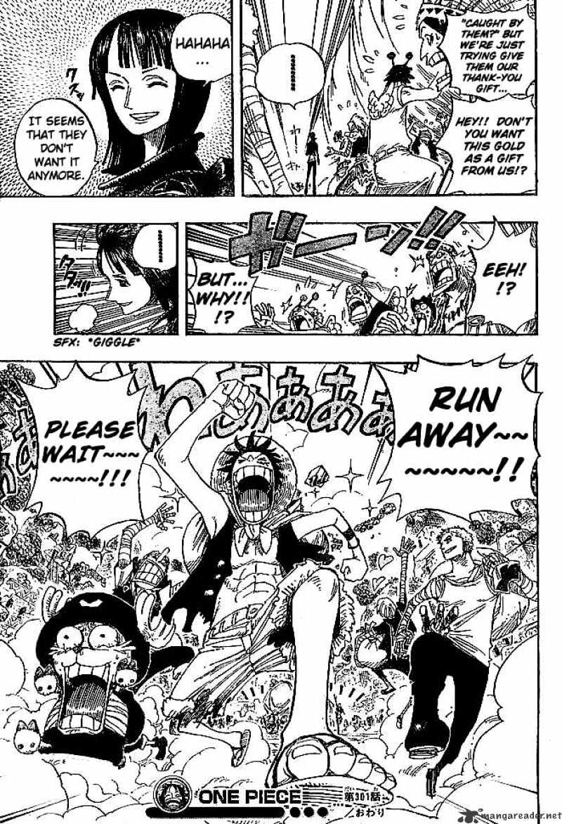 One Piece, Chapter 301 - We Came Here! image 19