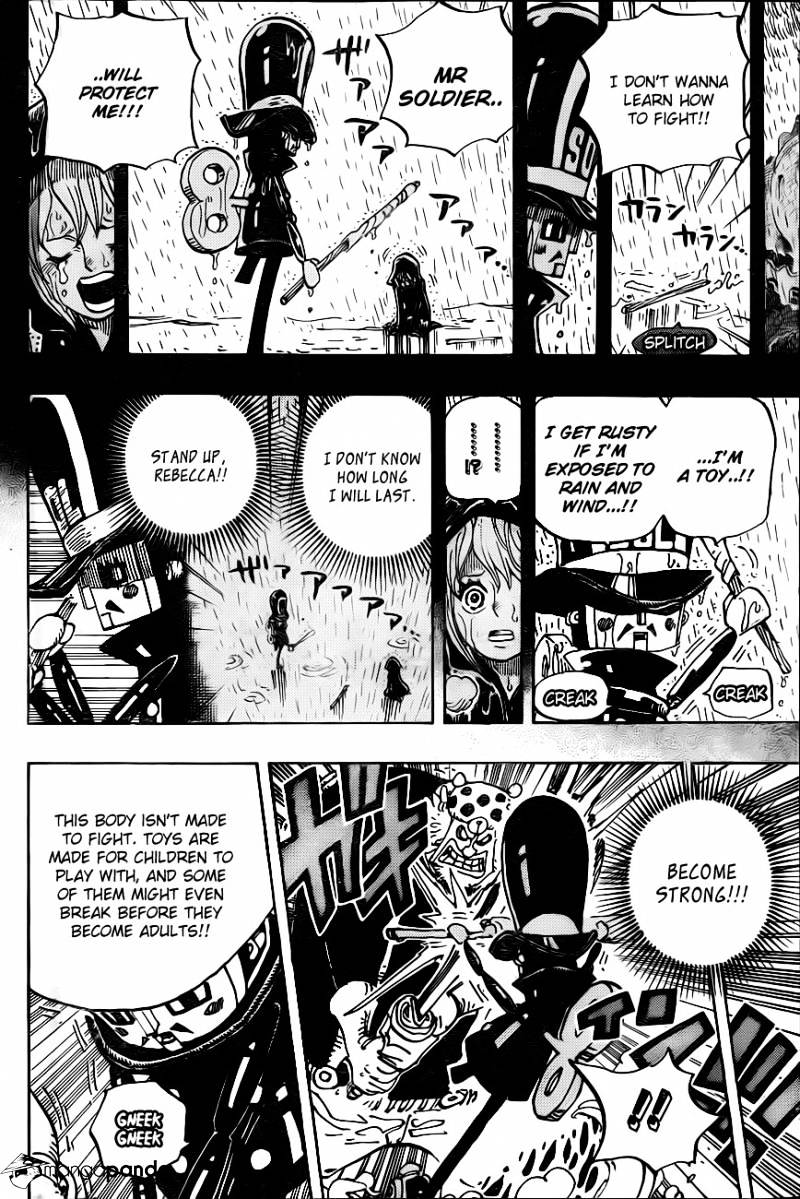 One Piece, Chapter 733 - What mr. Soldier wants image 15
