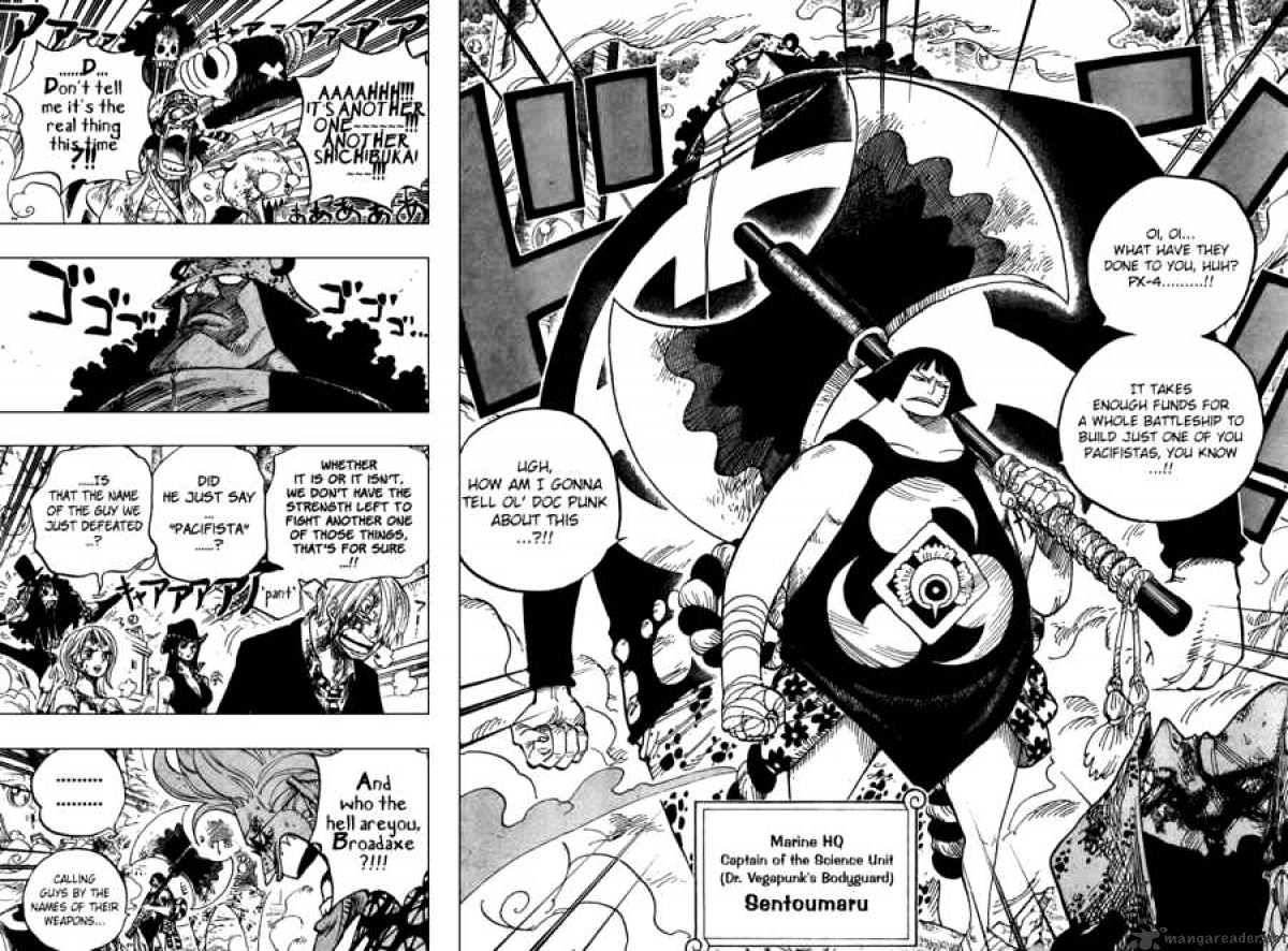 One Piece, Chapter 511 - Sentoumaru and His Broadaxe image 07