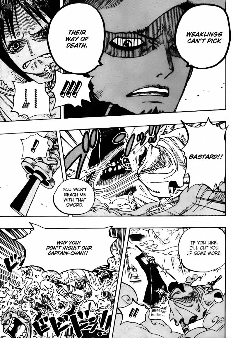 One Piece, Chapter 662 - Shichibukai Law vs Vice Admiral Smoker image 03