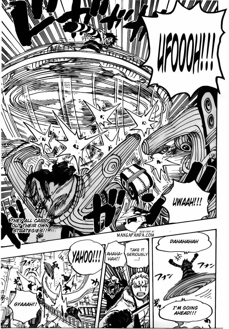 One Piece, Chapter 678 - Inside the lab, lobby of building A image 18