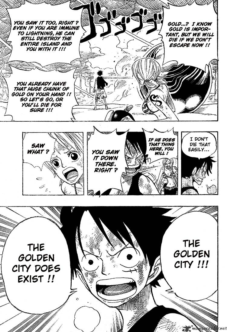 One Piece, Chapter 294 - The Advent Of Thunder image 16