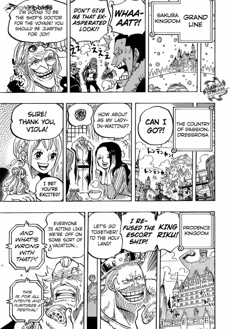 One Piece, Chapter 823 - A World Abuzz image 11