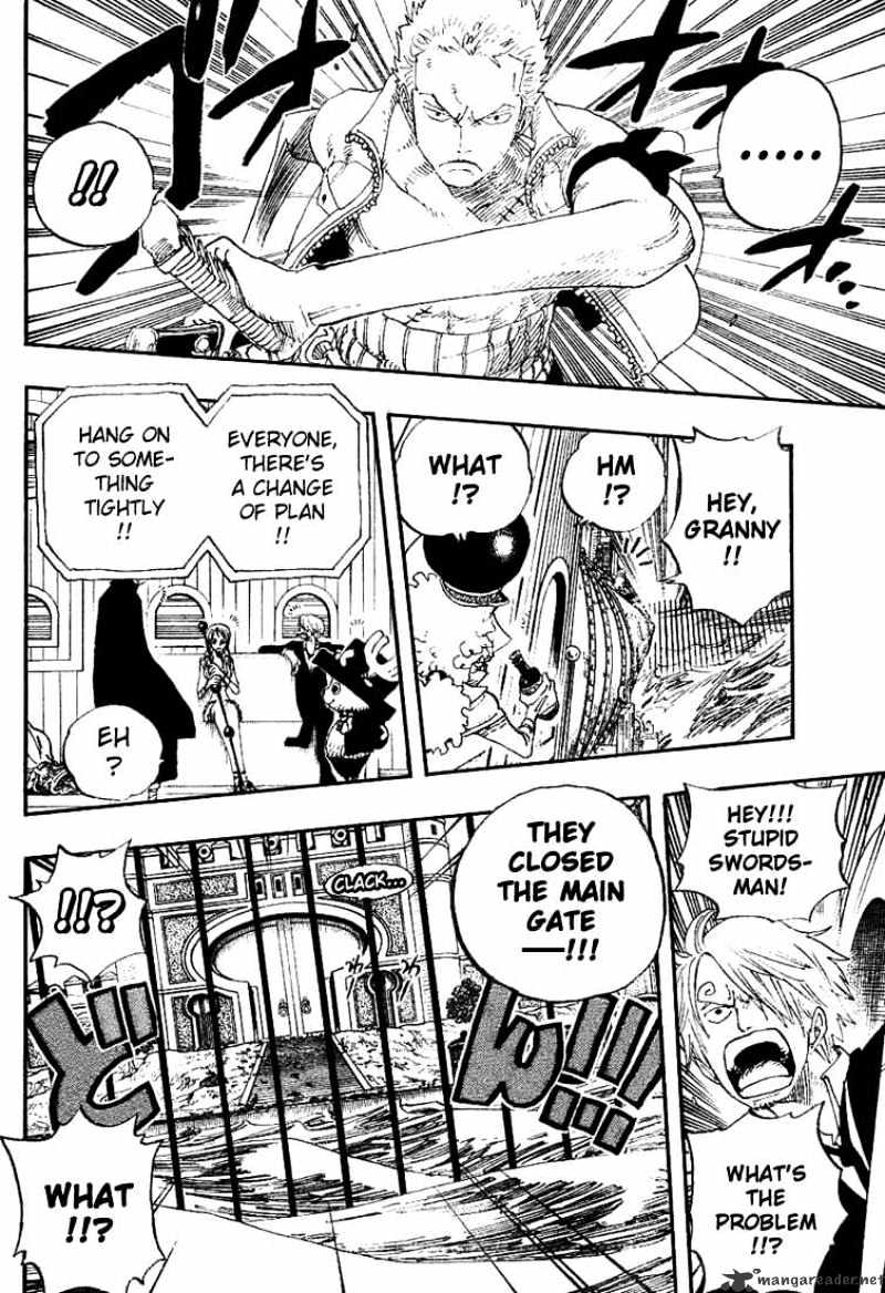One Piece, Chapter 380 - The Train